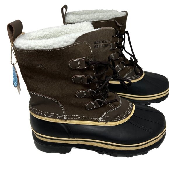 Northside Men's Back Country Waterproof Winter Snow Boot, Size 12 - Picture 10 of 12